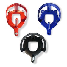 Trensenhalter Metall mit Zusatzhaken, Zaumzeughalter Trensen verschiedene Farben