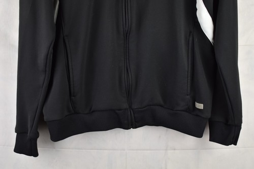 Adidas Climalite Kids Zip Up Black Jumper Sweatshirt Pullover Boys Size 14 Yrs - Picture 3 of 8