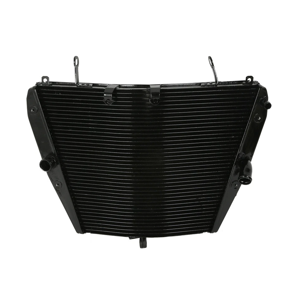 Refrigerador de radiador negro apto para Honda CBR 1000RR 2008 2009 2010 2011 Foto 2 de 4