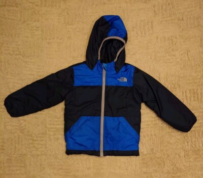 Toddler Boys The Northface Reversible Fleece Lined Puffer Jacket