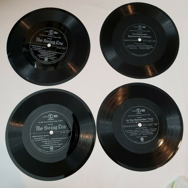 Time Life Flexi Disc Records Flexible Vinyl Demonstration Flex Demo eBay