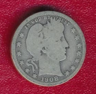 1908-D BARBER SILVER QUARTER **NICELY CIRCULATED GOOD** FREE SHIPPING!!