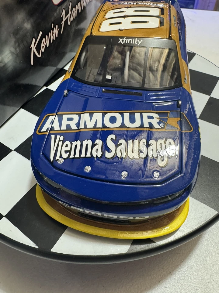 Raro* Kevin Harvick #88 Armadura Vienna Salchicha 2015 Chevrolet Camaro 1/24 Diecast Foto 3 de 4