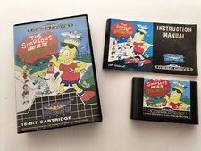 Thumbnail of ebay&reg; auction 126190868918 | Sega Mega Drive Spiel | The Simpsons - Bart vs. The Space Mutants