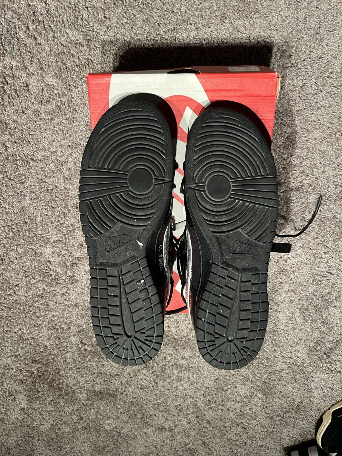 OFF WHITE X NIKE Taglia 12 Nike Off White x Dunk Low lotto 50 di 50