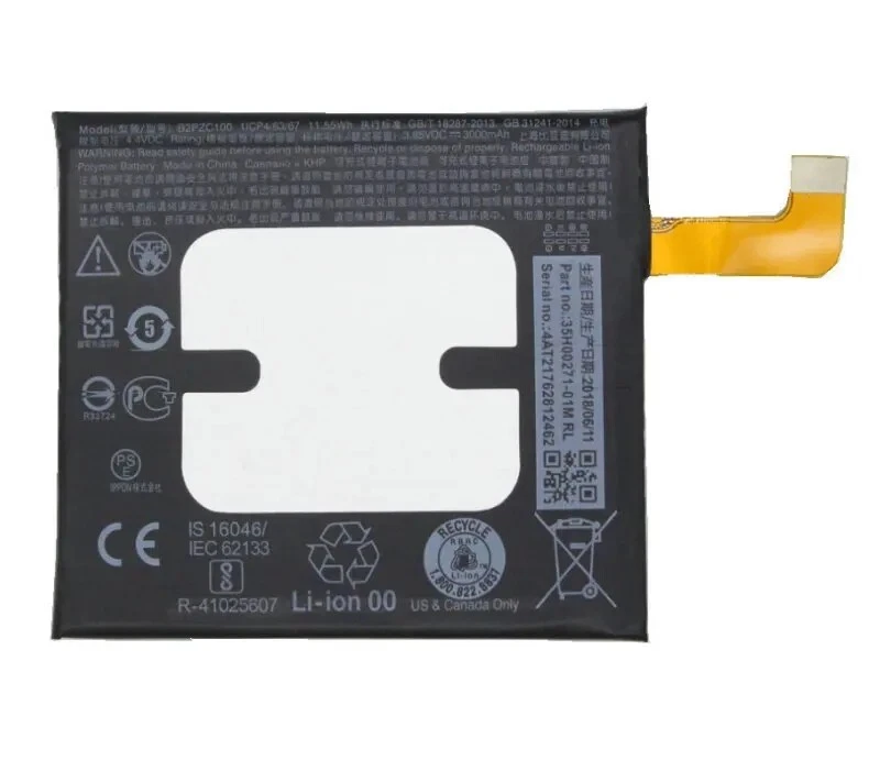 Nueva batería HTC B2PZC100 para Sprint HTC U11 2PZC5 2PZC500 HTC Ocean 601HT U11 Foto 3 de 4