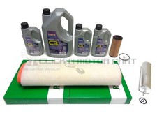 BMW X5 3.0d 07-10 E70 Oil Air Diesel Fuel Filter 8L 5w30 Longlife Engine Oil