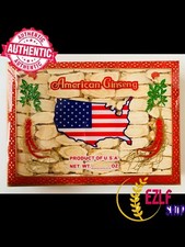 4-16oz 100 Premium 6 years American Ginseng Slice, Grade A, Hand Selected W/BOX
