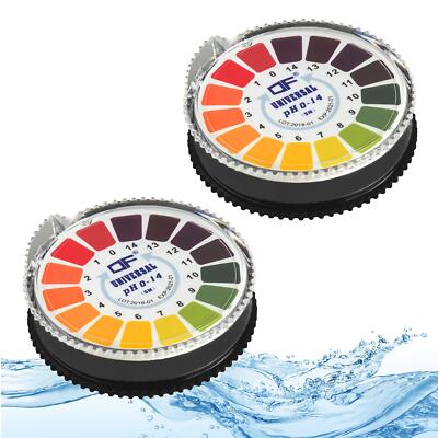 2x PH-Wert Teststreifen Indikator Lackmus Testpapier Lackmus-Papier Säure