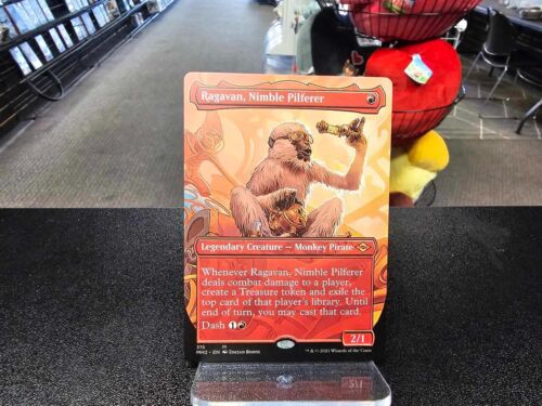 MTG Ragavan, Nimble Pilferer Borderless Non-Foil from Modern Horizons 2 LP