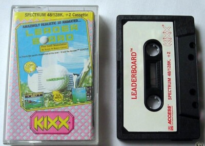 Sinclair ZX Spectrum 48K Game - LEADERBOARD - Kixx - Tested & Working - Classic