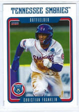 2024 Tennessee Smokies (Double-A Chicago Cubs) Christian Franklin