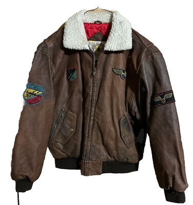 Vintage Flight Jacket Climate Control Rare Coat Size 14
