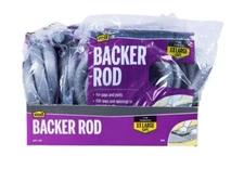 1 in x 10 ft Gray Foam Backer Rod Weatherstrip for XX-Large Gaps/Joints(10-pack)