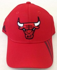 NBA Chicago Bulls Adidas Adjustable Fit Cap Hat Beanie Style NG49Z NEW