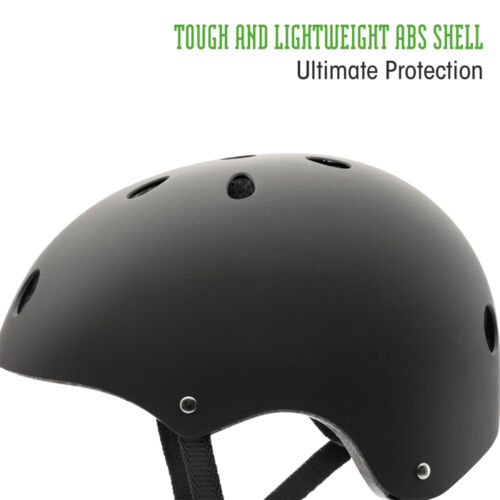 Kinder Erwachsene Fahrradhelm Kinderhelm Skaterhelm Verstellbar Fahrrad Roller - Bild 11 von 19