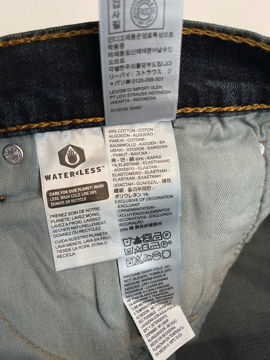 Levis 511 Mens Slim Fit Stretch Jeans 36X29 Dark Blue W36L29 Levis 511 Mens Slim Fit Stretch Jeans 36X29 Dark Blue W36L29