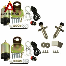 Door Poppers 2 Pcs With 50lb Solenoid Shaved Door Kit Hot Rod Rat Rod Complete Door Poppers 2 Pcs With 50lb Solenoid Shaved Door Kit Hot Rod Rat Rod Complete