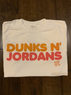 dunks and jordans t shirt