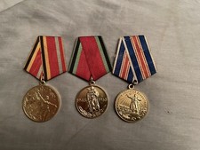 Soviet Union USSR Russian WW2 Veteran s Commemorative Medals