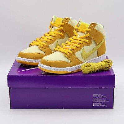 DM0808-700 Nike Dunk High Pro SB Fruity Pack Pineapple Yellow Gold