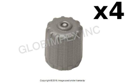 VOLVO (2004-2018) Wheel Valve Stem Cap - Gray Plastic (4) HOFMANN + WARRANTY