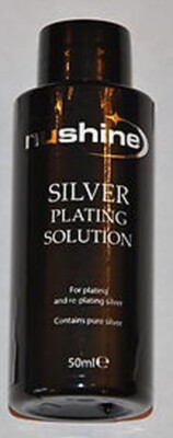 NUSHINE ECHTE VERSILBERUNGSLÖSUNG - KOSTENLOSER VERSAND IN UK - AM GÜNSTIGSTEN AUF EBAY/INTERNET