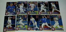 Toronto Blue Jays 2018 Topps National Baseball Card Day COMPLETE SET SGA