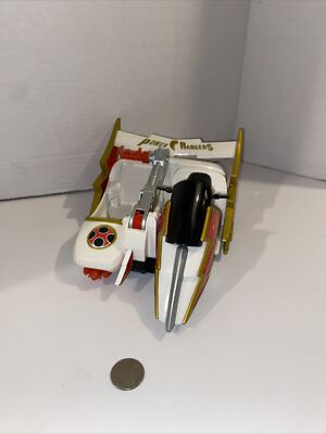 #ad #ad Mighty Morphin Power Rangers Motorcycle with Side Car 2002 Bandai MMPR EUC $27.30