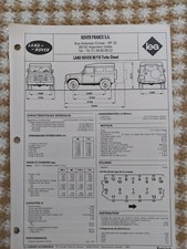 Revue technique Land Rover 90
