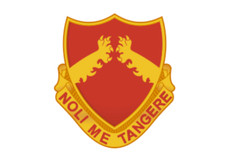 4" 321st field artillery dui noli me tangere army bumper sticker decal usa made