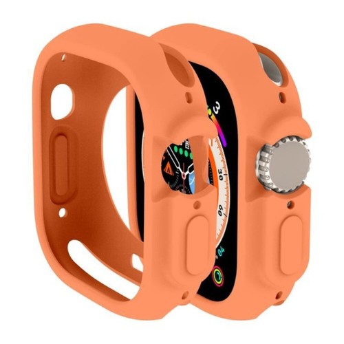 Cover Silicone Case Screen Protector for Apple Watch Ultra 49mm Smart Watch - Zdjęcie 8 z 22