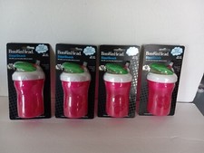 BooginHead SippiSnack Set of 4 Brand New in Package-Drink/Snack PINK