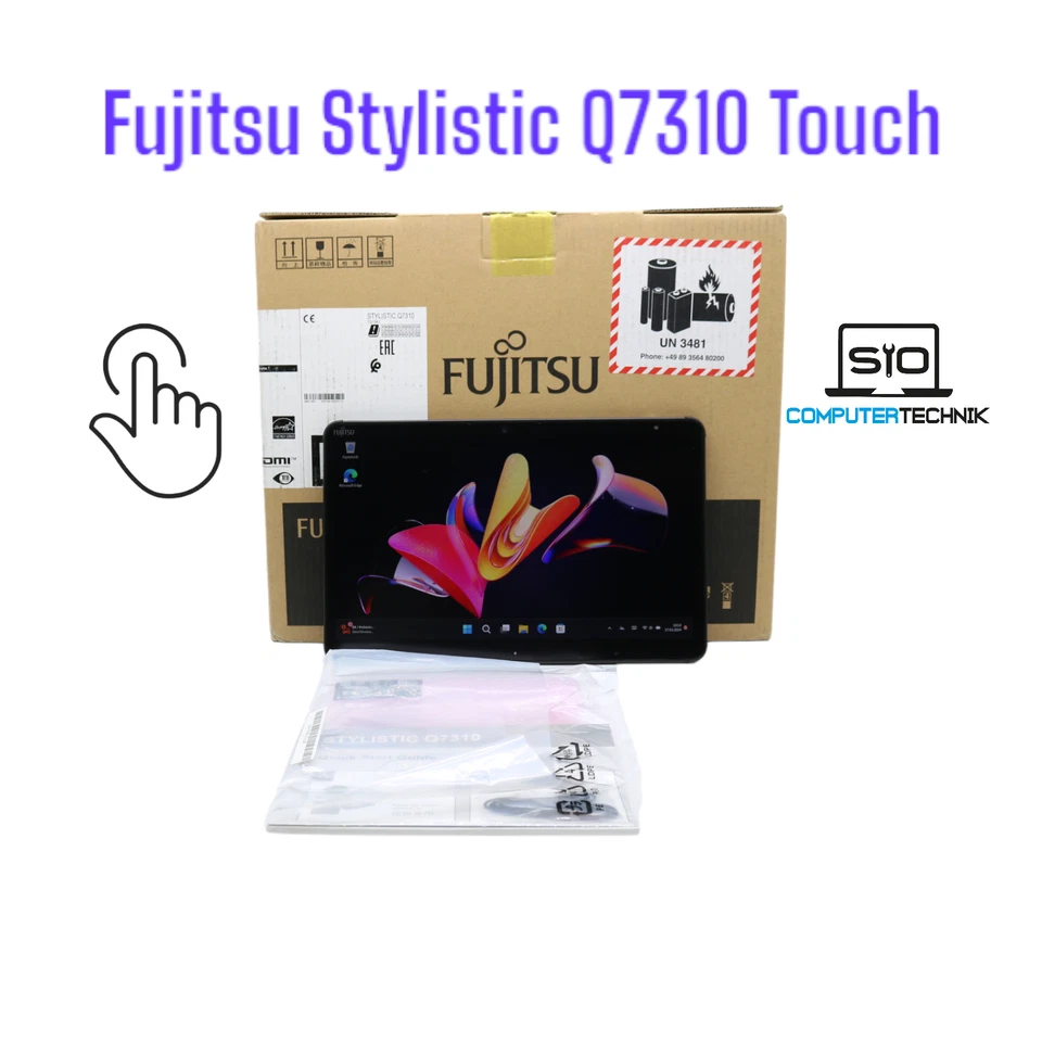 Fujitsu Stylistic Q7310 Tablet 13,3" FHD i5-10210U 8GB RAM 256GB SSD Touch Stift