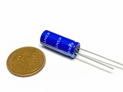 2.7V 3.3F Farad Electric Double Layer Capacitor Super Ultra Capacitor