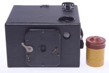   ERNEMANN FILM K 6X6CM MODEL EARLY MODEL 120 ROLL FILM CAMERA MENISCUS LENS