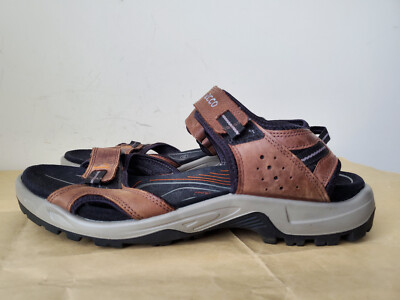 Ecco Yucatan Receptor Gladiator Sandals Slingback Strap Mens Size 46 US 12