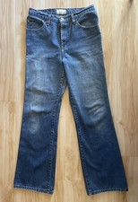 Todd Oldham 90's Vintage Mens Flared Jeans 31/30 Med Wash RARE