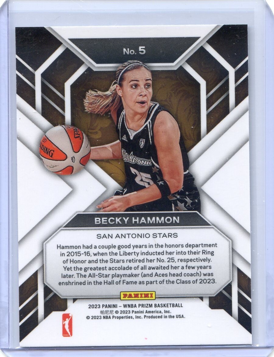 WNBA Lisa Leslie & Becky Hammon サイン入り写真 BECKY HAMMON Signed