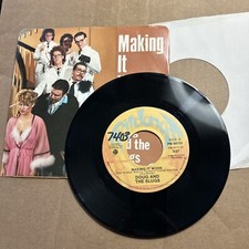 Doug and the slugs making it work/she's looking at me 1982 picture sleeve 45