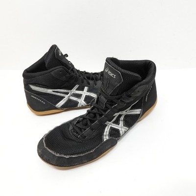 ASICS Matflex Wrestling Shoes Men's Size 7 Black J504N F450415 Excellent