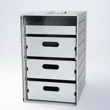 Airline Galley Container Multi-level Storage Durable Wheeled Organizer for