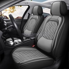 For Dodge Ram 1500 2500 2009-2025 5seat Covers Front Rear 5sits Full Set Gray