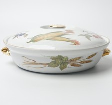 Royal Worcester Evesham Gold Covered Casserole Dish — listing 5