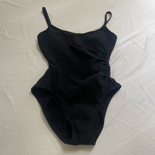 Cole Of California VTG Black One Piece Bathing Suit Swinsuit Size 12