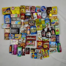 Mini Brands & Miniature Grocery Toy Boxes 60+ Zuru Shopkins Mixed Lot