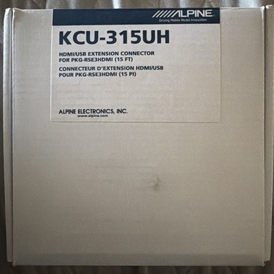 Alpine KCU-315UH USB / HDMI Extension Cable