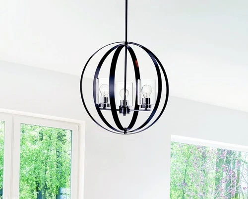 Maxim 25254CL Sentinel 3 Light 21"W Pendant - Picture 9 of 13