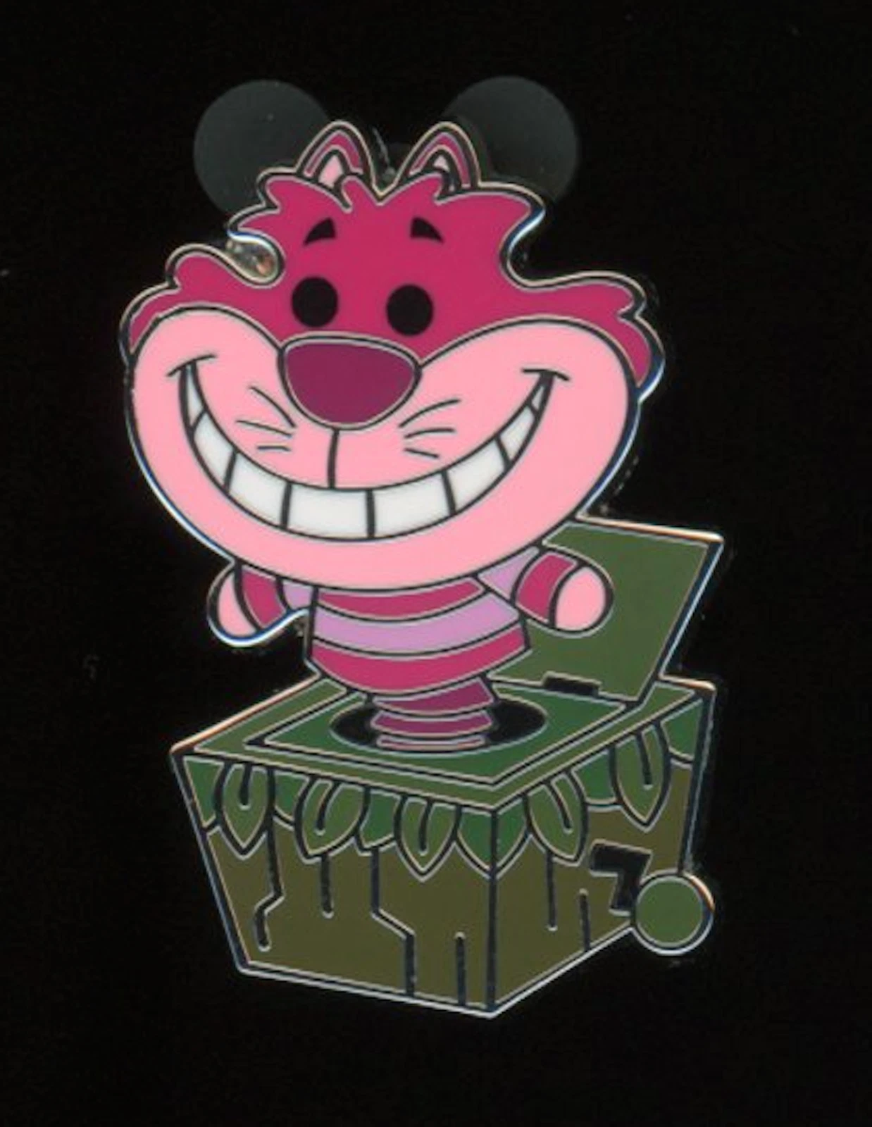 2025 Disney Parks Toys in a Box Mystery Alice in Wonderland Cheshire Cat Pin