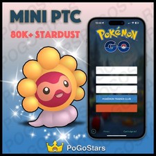 Pokémon PTC Go - Shiny Castform Sunny - 80K Stardust✨Read Description✨